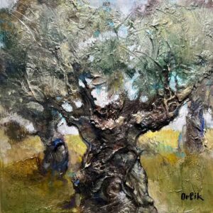Print on Canvas “Olive Tree” by Inna Orlik