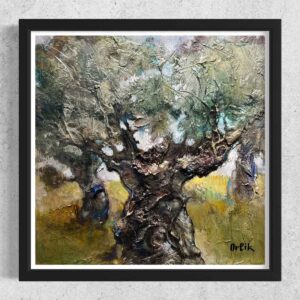 Print on Canvas “Olive Tree” by Inna Orlik